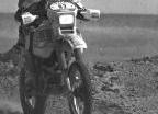 Andrea Marinoni sur XT600 - Dakar 1985